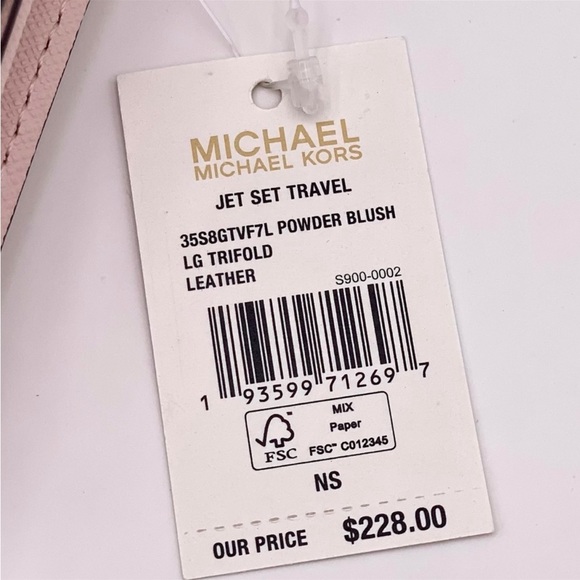 Michael Kors Trifold Wallet pink - Picture 7 of 8